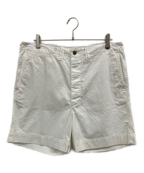 RRL（ダブルアールエル）RRL (ダブルアールエル) フィールドショーツ ホワイト サイズ:86㎝ waist34の古着・服飾アイテム