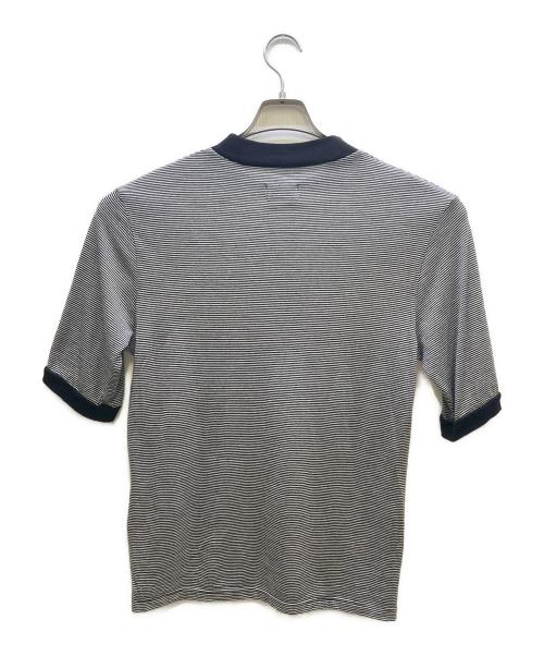 BED J.W. FORD（ベッドフォード）BED J.W. FORD (ベッドフォード) ボーダーTシャツ ブラック×ホワイト サイズ:2の古着・服飾アイテム