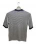 BED J.W. FORD (ベッドフォード) ボーダーTシャツ ブラック×ホワイト サイズ:2：8000円