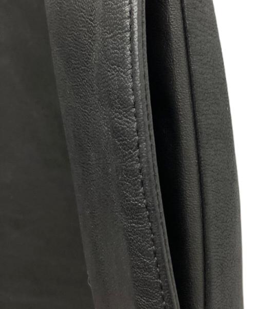 H BEAUTY&YOUTH（エイチ ビューティー&ユース）H BEAUTY&YOUTH (エイチ ビューティー&ユース) シープレザーショーツ ブラック サイズ:LARGEの古着・服飾アイテム