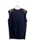 Maison Margiela (メゾンマルジェラ) カットアウトニットベスト ネイビー サイズ:Ｌ：70000円