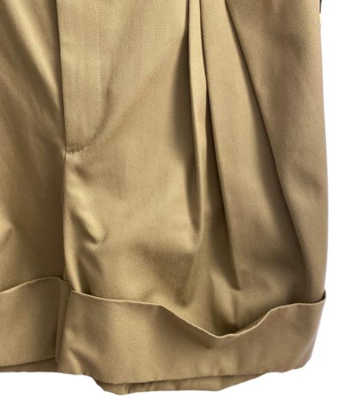 Maison Margiela（メゾンマルジェラ）Maison Margiela (メゾンマルジェラ) Beige Cotton Blend Bermuda Shorts ベージュ サイズ:50の古着・服飾アイテム