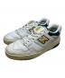 NEW BALANCE（ニューバランス）の古着「NEW BALANCE　Aime Leon Dore　ホワイト×グリーン　スニーカー」｜ホワイト×グリーン