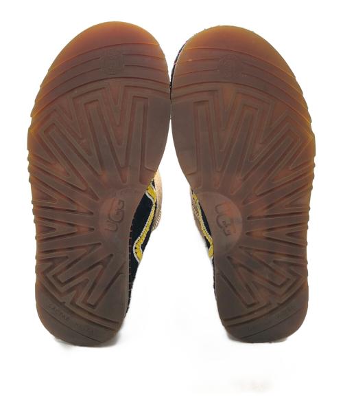 UGG（アグ）UGG (アグ) Denim Tears (デニムティアーズ) CLASSIC ONIA ブラック×ベージュ サイズ:28cmの古着・服飾アイテム