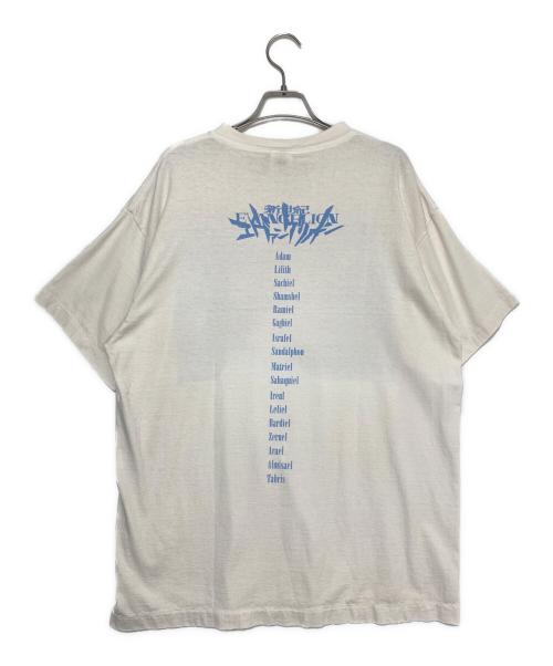 SAINT MICHAEL（セントマイケル）SAINT MICHAEL (セントマイケル) EVANGELION (エヴァンゲリオン) EV SS TEE / SHINJI ホワイト サイズ:Lの古着・服飾アイテム