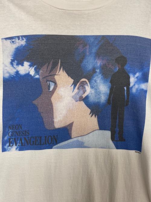 SAINT MICHAEL（セントマイケル）SAINT MICHAEL (セントマイケル) EVANGELION (エヴァンゲリオン) EV SS TEE / SHINJI ホワイト サイズ:Lの古着・服飾アイテム