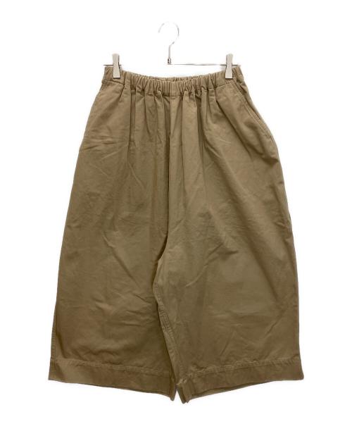 ゴーシュ（ゴーシュ）ゴーシュ (ゴーシュ) G234-P027 カツラギオーバーワイドパンツ ブラウン サイズ:2の古着・服飾アイテム