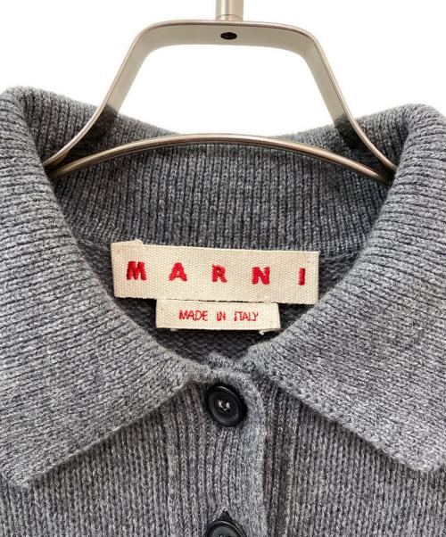 MARNI（マルニ）MARNI (マルニ) マルニパッチポロ グレー サイズ:40の古着・服飾アイテム