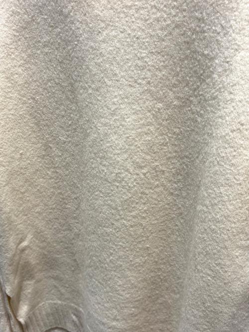 JIL SANDER（ジルサンダー）JIL SANDER (ジルサンダー) Side Slit Wool Crewneck Sweater アイボリー サイズ:46の古着・服飾アイテム
