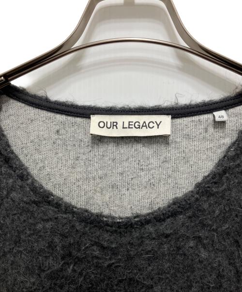 OUR LEGACY（アワーレガシー）OUR LEGACY (アワーレガシー) DOUBLE LOCK U NECK グレー サイズ:48の古着・服飾アイテム