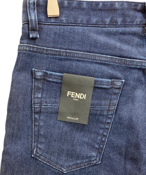 FENDI（フェンディ）FENDI (フェンディ) モンスターデニムパンツ インディゴ サイズ:W31の古着・服飾アイテム