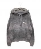 AMIRIアミリ）の古着「Space Dye Knit Hoodie」｜グレー