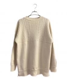 Maison Margiela（メゾンマルジェラ）の古着「フィッシャーマンニット」｜アイボリー