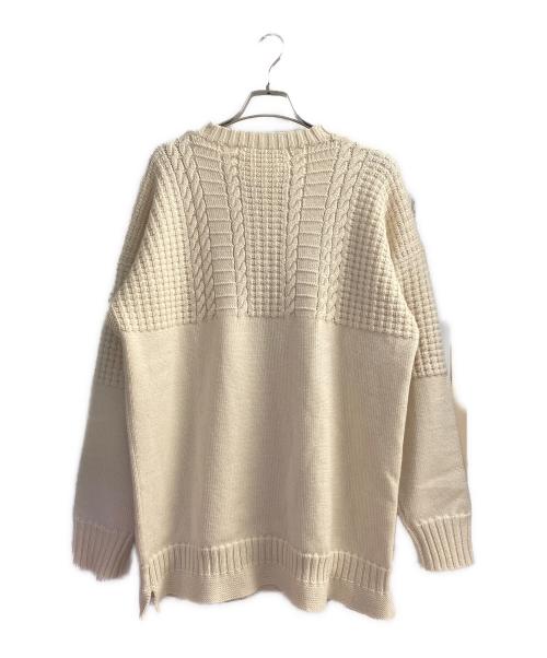 Maison Margiela（メゾンマルジェラ）Maison Margiela (メゾンマルジェラ) フィッシャーマンニット アイボリー サイズ:Ｓの古着・服飾アイテム