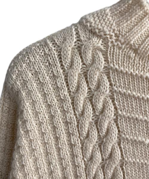 Maison Margiela（メゾンマルジェラ）Maison Margiela (メゾンマルジェラ) フィッシャーマンニット アイボリー サイズ:Ｓの古着・服飾アイテム