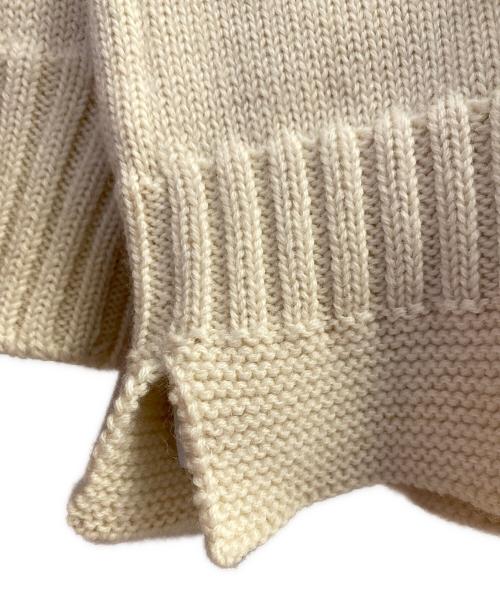 Maison Margiela（メゾンマルジェラ）Maison Margiela (メゾンマルジェラ) フィッシャーマンニット アイボリー サイズ:Ｓの古着・服飾アイテム
