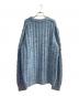 Maison Margiela (メゾンマルジェラ) クルーネックコットンセーター スカイブルー サイズ:Ｓ：42000円