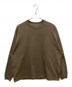 BOTTEGA VENETAボッテガベネタ）の古着「ロングスリーブカットソー」｜ブラウン
