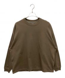 BOTTEGA VENETA（ボッテガベネタ）の古着「ロングスリーブカットソー」｜ブラウン