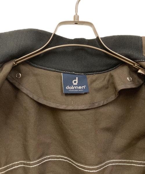 DOLMEN（ドルメン）dolmen (ドルメン) クレイジーパターンカバーオール ブラウン サイズ:SIZE 3の古着・服飾アイテム