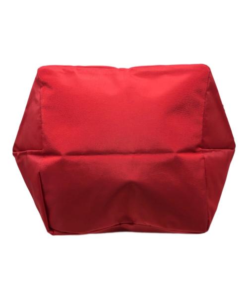 Herve Chapelier（エルベシャプリエ）Herve Chapelier (エルベシャプリエ) レザーハンドル舟型ショルダー レッド サイズ:下記参照の古着・服飾アイテム