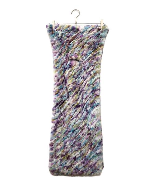 FENDI（フェンディ）FENDI (フェンディ) ファーマフラー マルチカラー サイズ:下記参照の古着・服飾アイテム