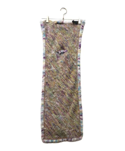 FENDI（フェンディ）FENDI (フェンディ) ファーマフラー マルチカラー サイズ:下記参照の古着・服飾アイテム