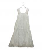KEINA RITAケイナ リタ）の古着「KD231-013　Linen Gathered Dress」｜ホワイト