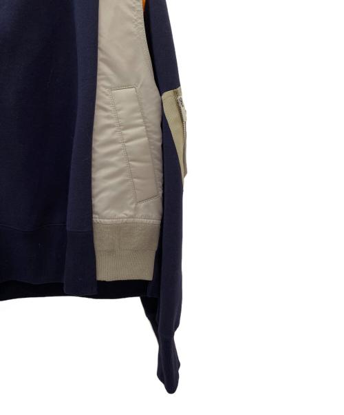 sacai（サカイ）sacai (サカイ) Sponge Sweat Blouson ネイビー サイズ:2の古着・服飾アイテム