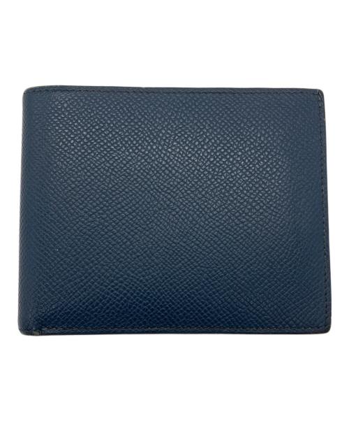 HERMES（エルメス）HERMES (エルメス) 2つ折り財布 ネイビーの古着・服飾アイテム