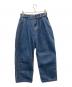 MYLAN（マイラン）の古着「デニムパンツ　Denim Two Tack Pants Bleach」｜ブルー