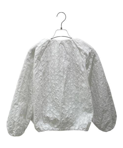 DRAWER（ドゥロワー）DRAWER (ドゥロワー) カジュアルジャケット ホワイト サイズ:38の古着・服飾アイテム