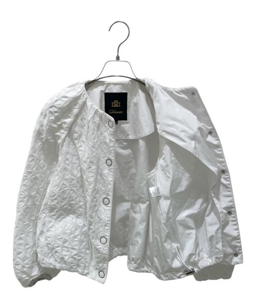 DRAWER（ドゥロワー）DRAWER (ドゥロワー) カジュアルジャケット ホワイト サイズ:38の古着・服飾アイテム