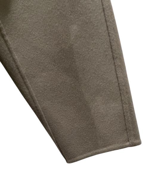 BLAMINK（ブラミンク）BLAMINK (ブラミンク) ウールダブルフェイスステンカラーコート オリーブ サイズ:36の古着・服飾アイテム