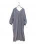 CLOTH&CROSS（クロスアンドクロス）の古着「リネンワンピース」｜ラベンダー