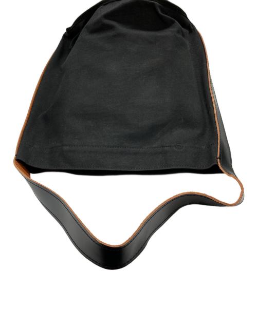 MHL（マーガレットハウエル）MHL (マーガレットハウエル) バケツ型トートバッグ ブラックの古着・服飾アイテム
