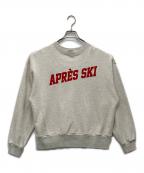 THE SHINZONEザ シンゾーン）の古着「APRES SKI スウェット シャツ」｜ライトグレー