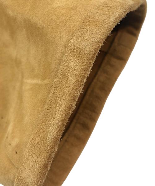 IENA LA BOUCLE（イエナ ラ ブークル）IENA LA BOUCLE (イエナ ラ ブークル) レザーストリングブルゾン　25011914101010 キャメル サイズ: Freeの古着・服飾アイテム