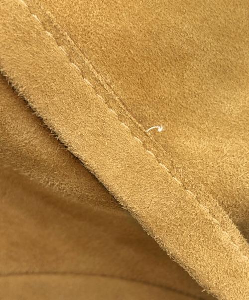 IENA LA BOUCLE（イエナ ラ ブークル）IENA LA BOUCLE (イエナ ラ ブークル) レザーストリングブルゾン　25011914101010 キャメル サイズ: Freeの古着・服飾アイテム