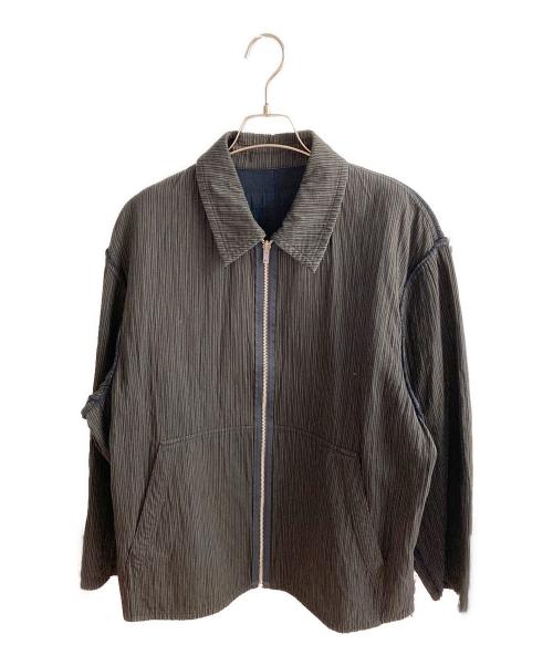 COMME des GARCONS HOMME（コムデギャルソン オム）COMME des GARCONS HOMME (コムデギャルソン オム) リバーシブルジャケット グレー×ネイビー サイズ:Ｍの古着・服飾アイテム