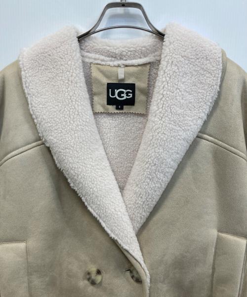 UGG（アグ）UGG (アグ) Mindy LuxeFluff Jacket ベージュ サイズ:Sの古着・服飾アイテム