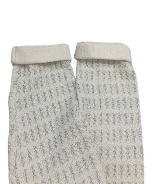 Loulou Willoughby（ルルウィルビー）Loulou Willoughby (ルルウィルビー) ツィードニットジャケット ホワイト サイズ:SIZE2の古着・服飾アイテム