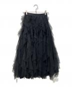 Loulou Willoughbyルルウィルビー）の古着「チュチュスカート　21252011170」｜ブラック