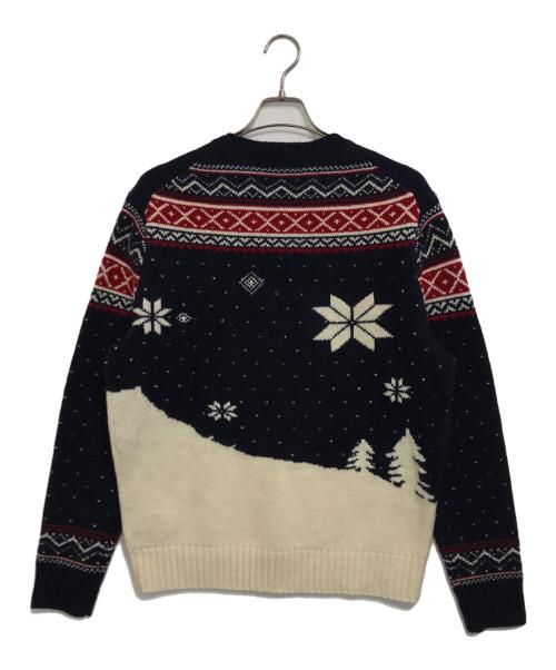 POLO RALPH LAUREN（ポロ・ラルフローレン）POLO RALPH LAUREN (ポロ・ラルフローレン) ポロベアニット ネイビー サイズ:Ｍの古着・服飾アイテム