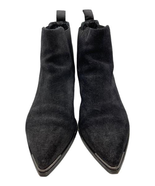 Acne studios（アクネ ストゥディオズ）ACNE STUDIOS (アクネ ストゥディオズ) スウェードショートブーツ ブラック サイズ:35の古着・服飾アイテム