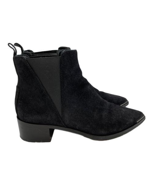 Acne studios（アクネ ストゥディオズ）ACNE STUDIOS (アクネ ストゥディオズ) スウェードショートブーツ ブラック サイズ:35の古着・服飾アイテム