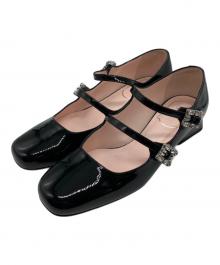 Roger Vivier（ロジェ ヴィヴィエ）の古着「MINI TRES VIVIER STR BABI」｜ブラック