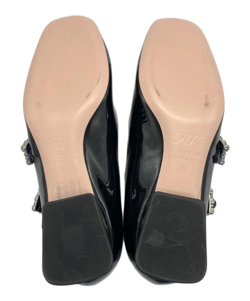 Roger Vivier（ロジェ ヴィヴィエ）Roger Vivier (ロジェ ヴィヴィエ) MINI TRES VIVIER STR BABI ブラック サイズ:36の古着・服飾アイテム