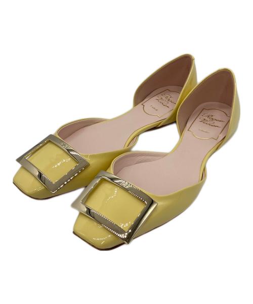 Roger Vivier（ロジェ ヴィヴィエ）Roger Vivier (ロジェ ヴィヴィエ) Ballerines Trompette イエロー サイズ:35の古着・服飾アイテム