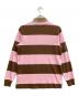 POLO RALPH LAUREN (ポロ・ラルフローレン) Snidel (スナイデル) ラガーシャツ ブラウン×ピンク サイズ:S：12000円